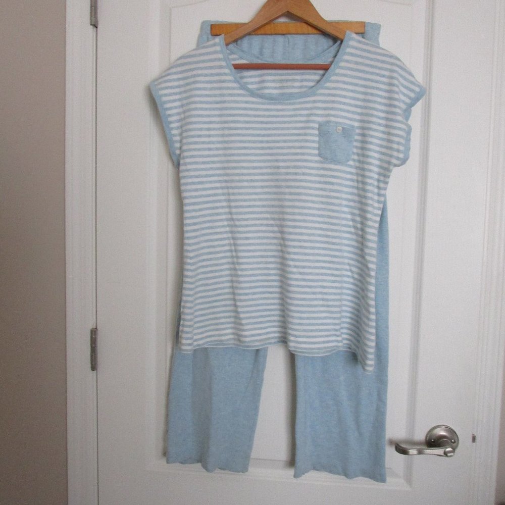 cotton blend summer pajama set